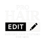 Pro Hair Edit branding for bespoke men’s hair systems